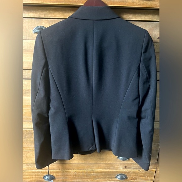NWT Calvin Klein Classic Blazer 6 Black - Picture 3 of 5
